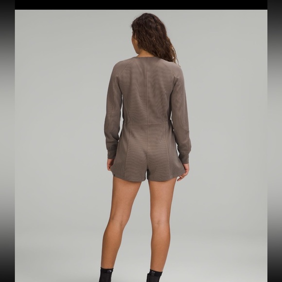 Lululemon Ribbed Softstreme Long-Sleeve Romper - Picture 2 of 6